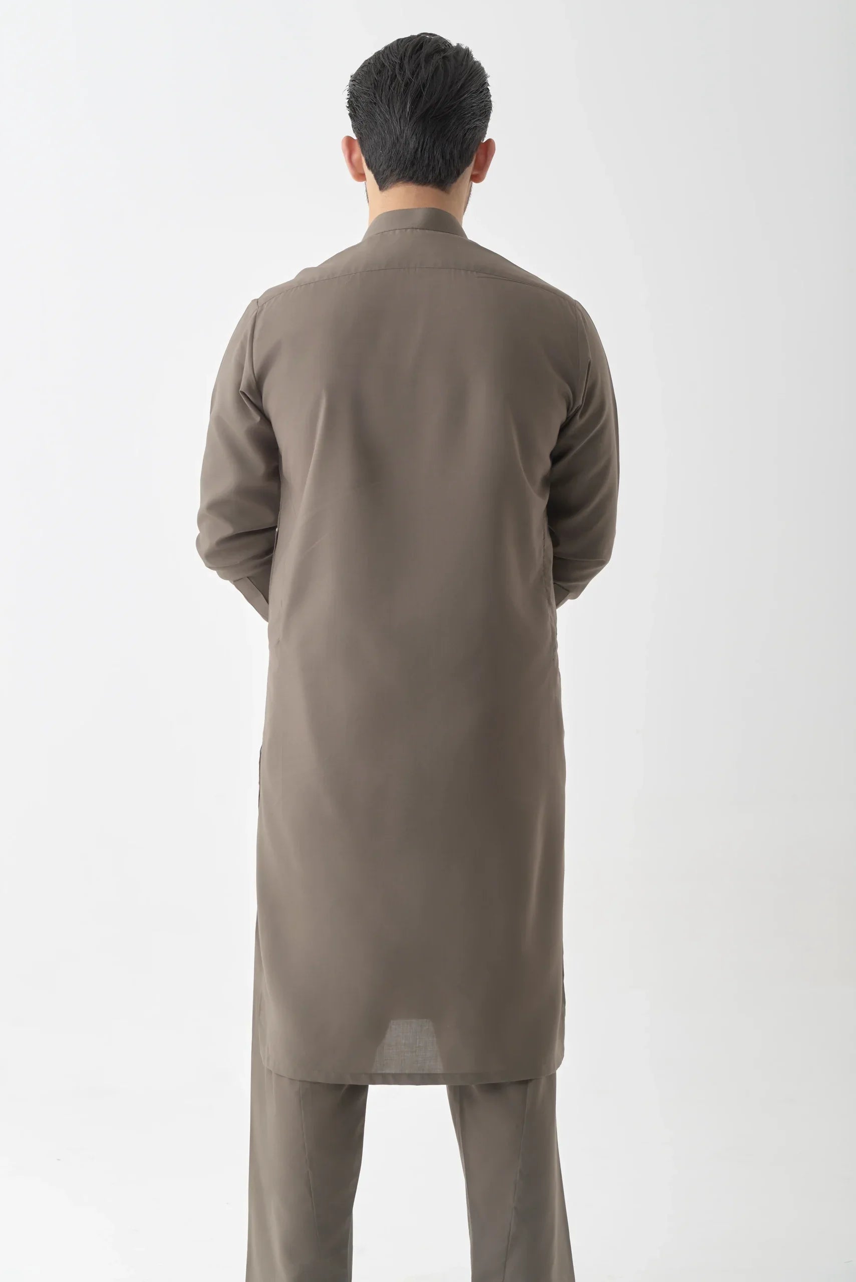 Light Brown Shalwar Kameez Set